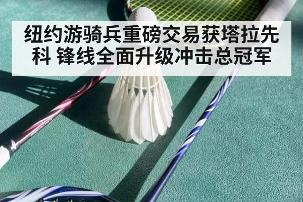 纽约游骑兵重磅交易获塔拉先科 锋线全面升级冲击总冠军
